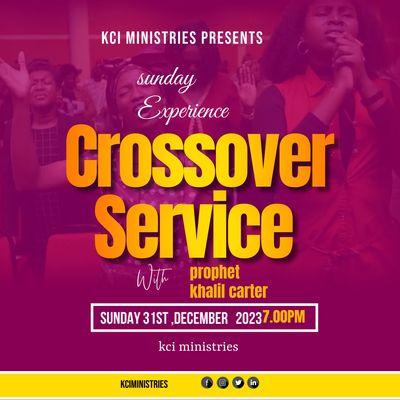 our c crossover service will believe Sunday January 31 2023 into 2024