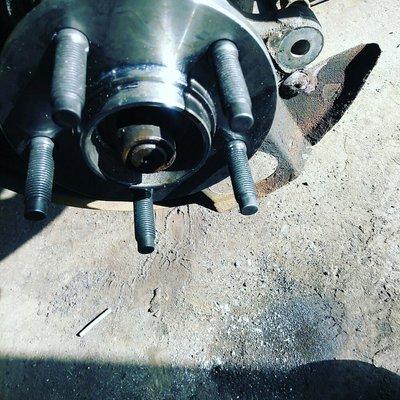 Wheel bearing/Hub assembly $70 labor for most cars