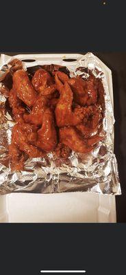 10 piece barbecue wing dinner