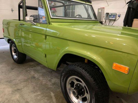 Ford Bronco from the side