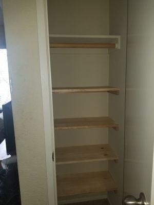 After - shelves installed