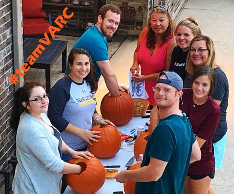 #teamVARC pumpkin carving 2017