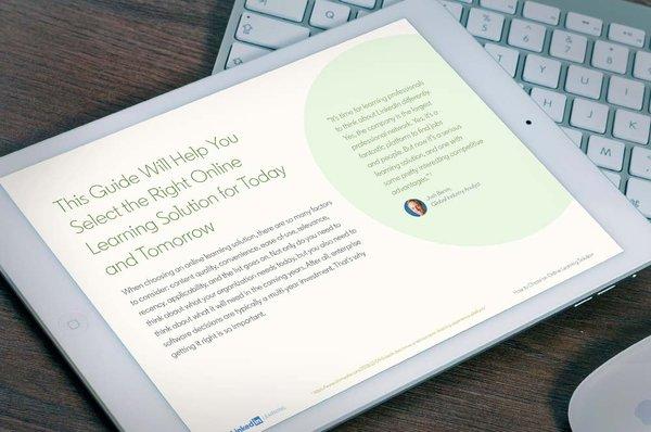 LinkedIn Learning ebook design