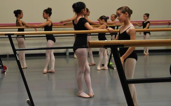 Students at The Academy at Oakland Ballet Company