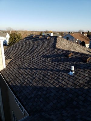 New roof installed