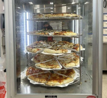 Casey's is known for good pizza that's made fresh in-store.