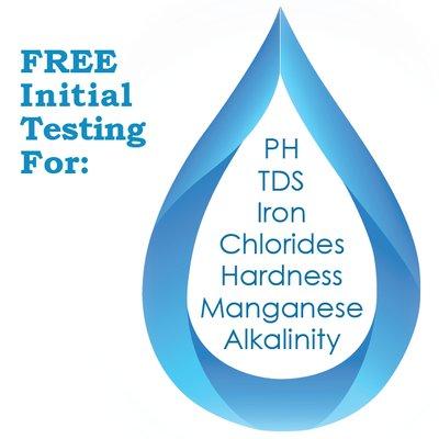 Find out how your water quality is with a free basic water test.