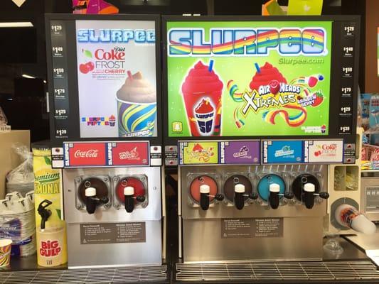 THE slurpee station