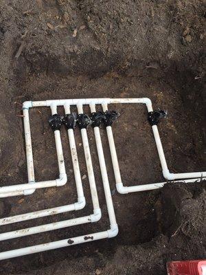 VALVES IN IRRIGATION SYSTEM