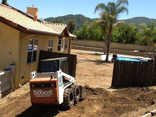 Excavation & Grading. San Jose Ca.