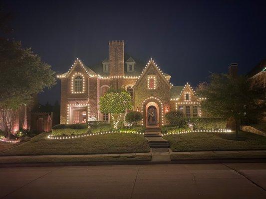 Bright Christmas Holiday Lighting & Design