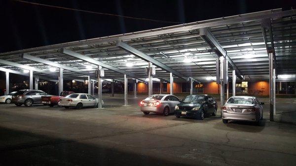 Solar Carport LED Lighting