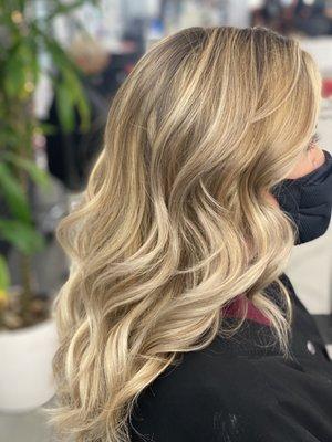 Balayage Ans style by Giuseppe  Wow