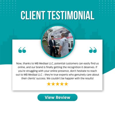 Client Testimonial!