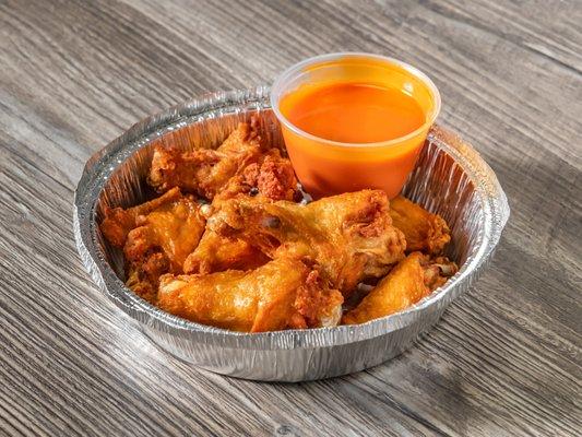 Chicken Wings with Buffalo blast sauce