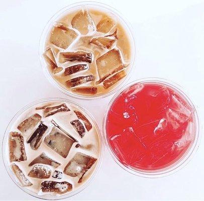 Iced Teas and Coffees