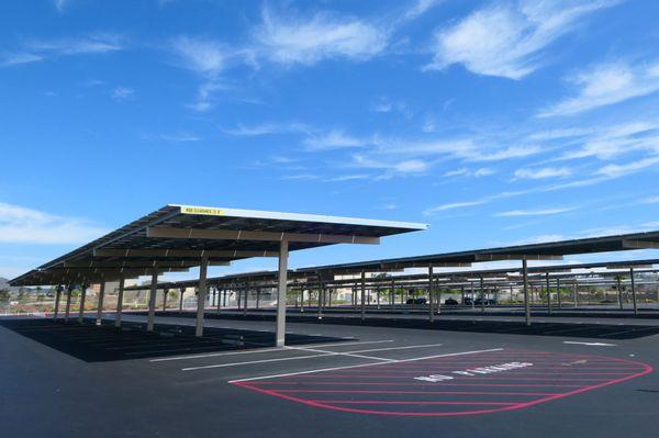 Mission Hills High School - Solar DSA Carports