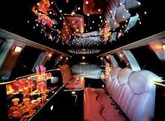 Inside SUV Expedition limousine