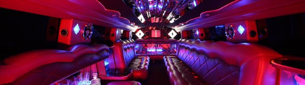 Take a mini tour of the inside of one of our top limos