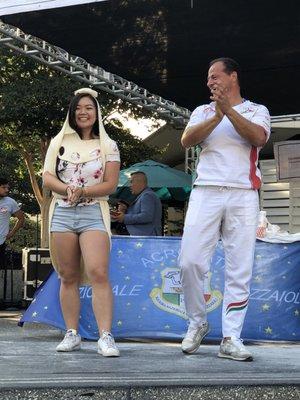 The Master Pizzaiolo & The Pizza Queen are in the House  @ The California Pizza Festival Summer of 2018 In LA