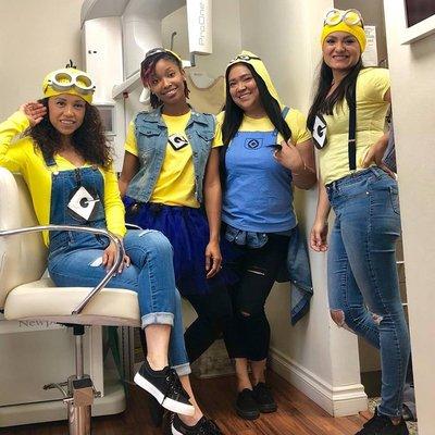 Minion Takeover! -  Staff Halloween 2018