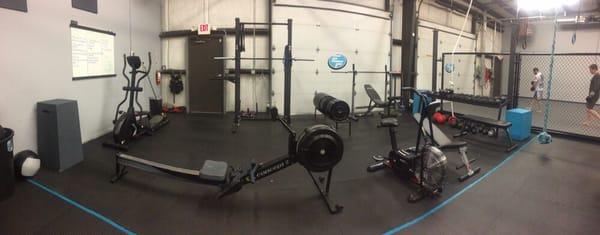 Cross fit weight area