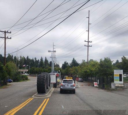 Approaching entrance from 165th & Meridian (9/10/24)