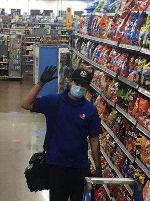 FRITO LAY REP YOVANI WALMART STORE #2494