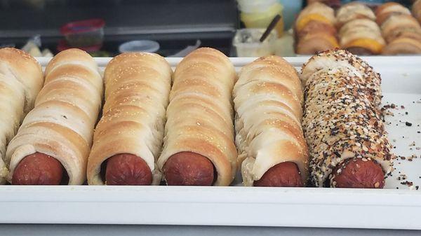 bagel dogs !!