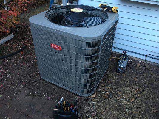 Newly Installed AC System