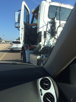 This is what their drivers do during rush hour traffic on the 805 on ramp - swerve into your lane to block you off and curse.