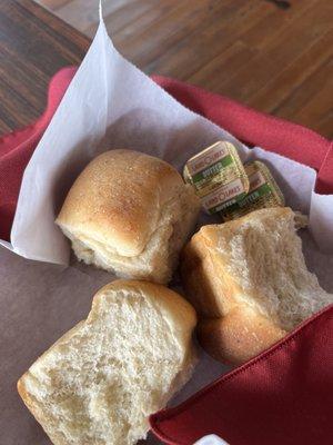 Dinner rolls.