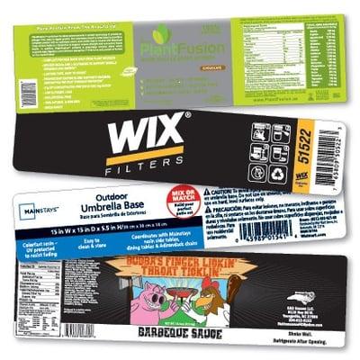 Flexo Automotive Labels