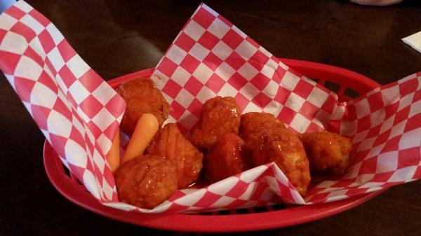 Boneless Buffalo Wings.