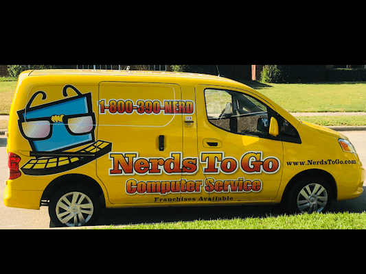 NerdsToGo Richardson trusted yellow van