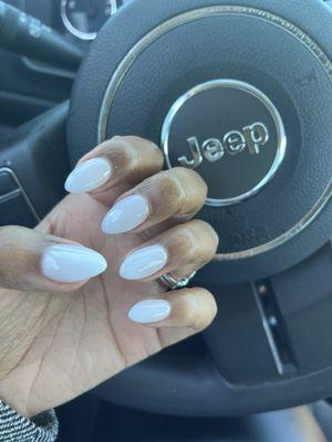 Full set almond shape