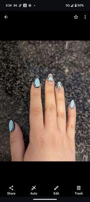 Cartoon nails part 1