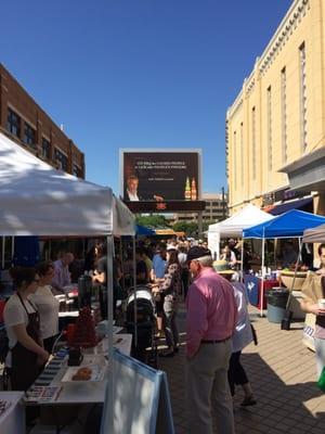 Great day for a farmers market