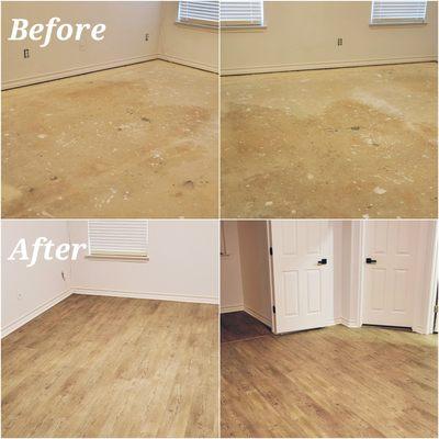 Flooring replacement