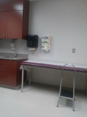 Basic patient consult/exam room