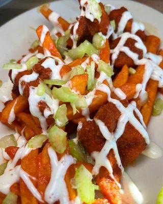 Buffalo chicken fries