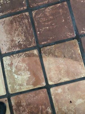 Cleaning Spanish tile