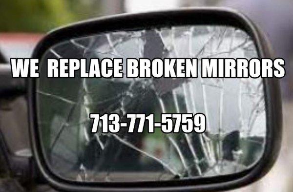 We replace broken auto side glass mirrors for most makes and models. #stetsonauto #autoglass #sidemirror #autoglassmirror #carsidemirror