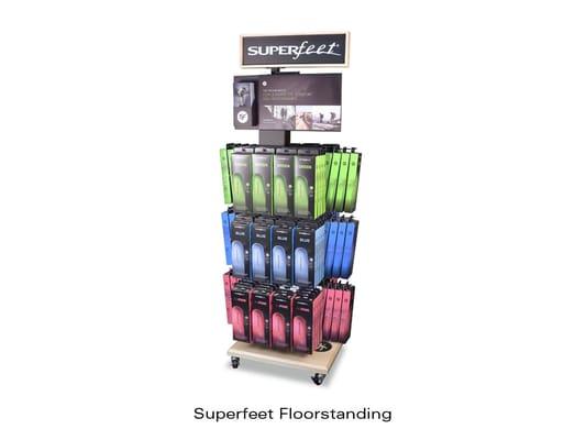 Superfeet Modular Floorstanding Display