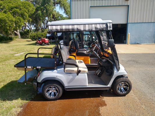 cool golf carts for rent