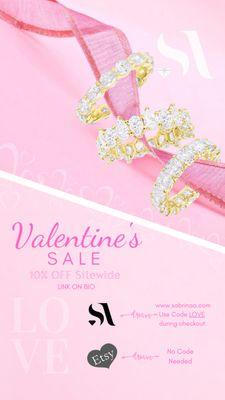 Valentines SALE is here !