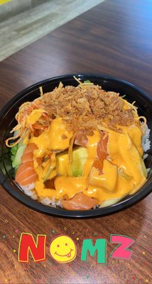 Salmon Regular T-Op Poke Bowl