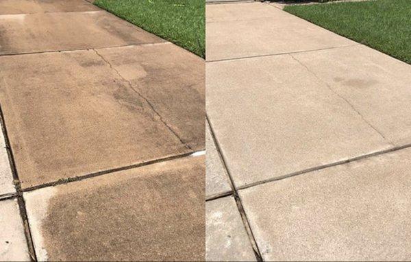 Pressure washing