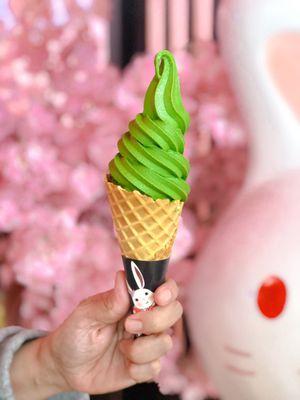 A7. Matcha Soft Serve