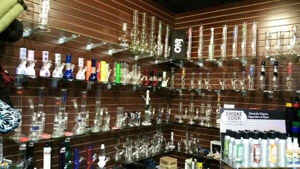 Glass pipes from roor bio hazard burner glassworks bliss and more